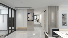 星海人家现代简约风格四居室玄关装修效果图